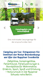 Mobile Screenshot of camping-rheinsberg-neuruppin.de