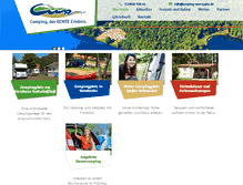 Tablet Screenshot of camping-rheinsberg-neuruppin.de